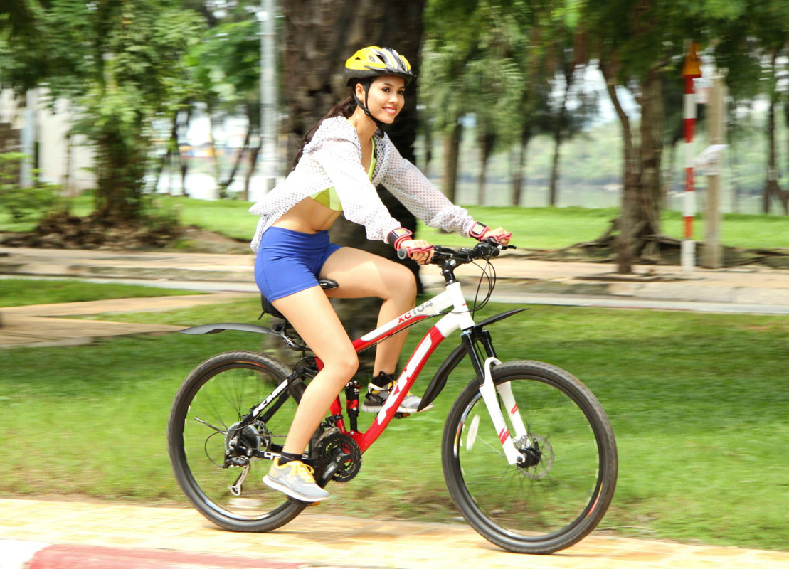 4 lợi ích của đạp xe đạp đối với các chị em - Ảnh 2